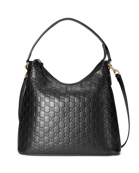 gucci black soho hobo bag|guccissima hobo bag.